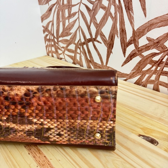 Brahmin Adrian Satchel in Pecan Melbourne - Picture 5 of 7